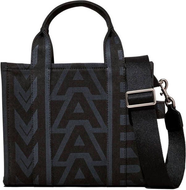 Marc Jacobs Totes The Outline Monogram Mini Tote Bag in zwart