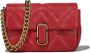 Marc Jacobs The Quilted Leather schoudertas Rood - Thumbnail 2
