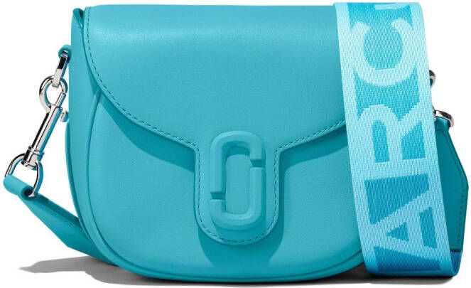 Marc Jacobs The Covered J Marc saddle tas Blauw