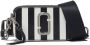 Marc Jacobs The Striped Snapshot crossbodytas Zwart - Thumbnail 1