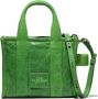 Marc Jacobs The Shiny Crinkle crossbody shopper Groen - Thumbnail 1