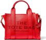 Marc Jacobs The Leather Tote kleine shopper Rood - Thumbnail 3