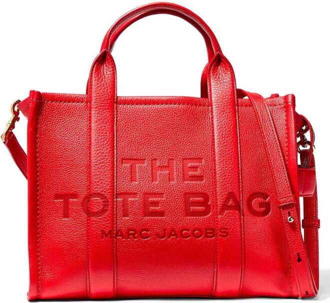 Marc Jacobs The Tote medium shopper Rood
