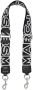 Marc Jacobs The Strap band met logo patroon Zwart - Thumbnail 1