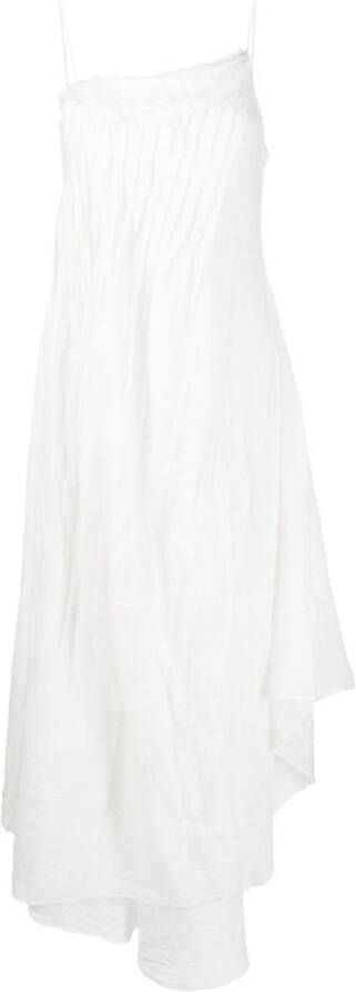 Marc Le Bihan Asymmetrische jurk Wit