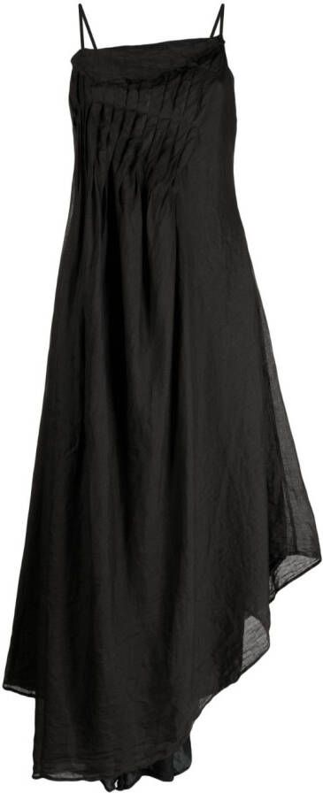 Marc Le Bihan Asymmetrische maxi-jurk Zwart