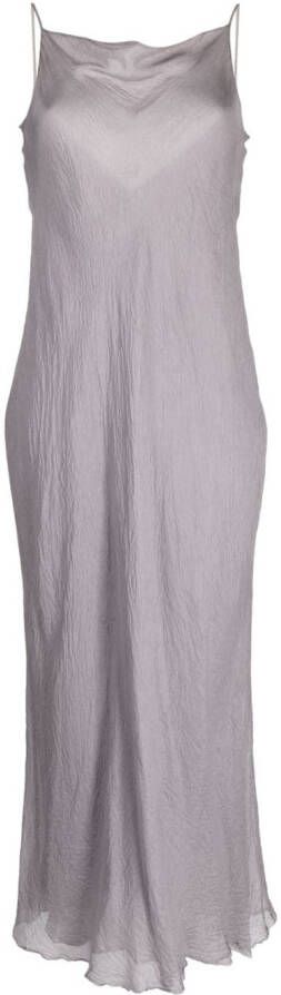Marc Le Bihan Flared maxi-jurk Paars