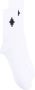 Marcelo Burlon County of Milan Enkellange sokken Wit - Thumbnail 1