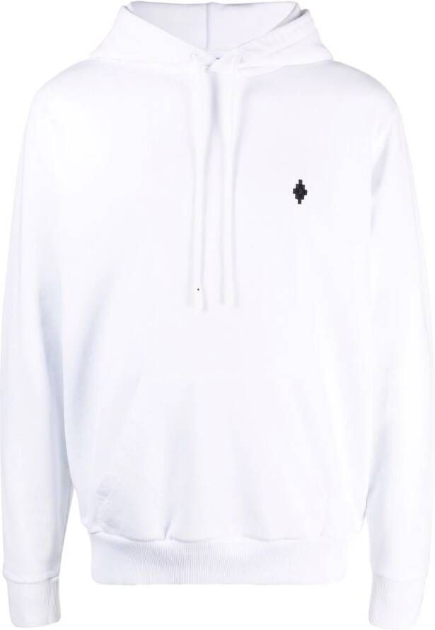 COUNTY OF MILAN Hoodie met logoprint Wit
