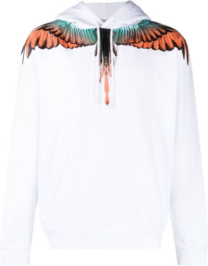 Marcelo Burlon County of Milan Hoodie met print Wit