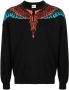 Marcelo Burlon County of Milan T-shirt met grafische print Zwart - Thumbnail 1