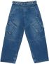Marcelo Burlon County of Milan Cargo jeans met wijde pijpen Blauw - Thumbnail 1
