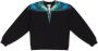 Marcelo Burlon County Of Milan Kids Katoenen sweater Blauw - Thumbnail 1
