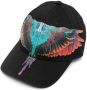 Marcelo Burlon County Of Milan Kids Honkbalpet met print Zwart - Thumbnail 1