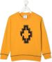 Marcelo Burlon County Of Milan Kids Sweater met logoprint Geel - Thumbnail 1