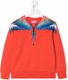 Marcelo Burlon County Of Milan Kids Sweater met vleugelprint Rood - Thumbnail 1
