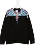 Marcelo Burlon County Of Milan Kids Sweater met vleugelprint Zwart - Thumbnail 1
