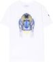 Marcelo Burlon County Of Milan Kids T-shirt met logoprint Wit - Thumbnail 1