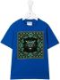 Marcelo Burlon County Of Milan Kids T-shirt met print Blauw - Thumbnail 1