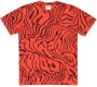 Marcelo Burlon County Of Milan Kids T-shirt met print Oranje - Thumbnail 1