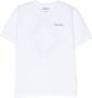 Marcelo Burlon County Of Milan Kids T-shirt met print Wit - Thumbnail 1