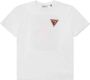 Marcelo Burlon County Of Milan Kids T-shirt met print Wit - Thumbnail 1