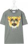 Marcelo Burlon County Of Milan Kids T-shirt met tijgerprint Grijs - Thumbnail 1