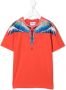 Marcelo Burlon County Of Milan Kids T-shirt met vleugelprint Rood - Thumbnail 2