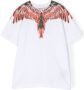 Marcelo Burlon County Of Milan Kids T-shirt met vleugelprint Wit - Thumbnail 1