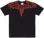 Marcelo Burlon County Of Milan Kids T-shirt met vleugelprint Zwart - Thumbnail 1