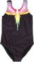 Marcelo Burlon County Of Milan Kids Zwembroek met logo Zwart - Thumbnail 1