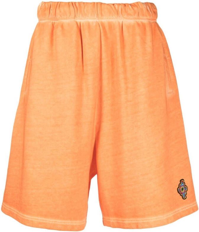 Marcelo Burlon County of Milan Shorts met logopatch Oranje