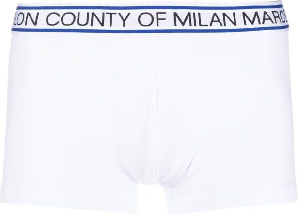 Marcelo Burlon County of Milan Boxershorts met logoband Wit