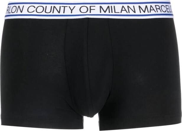 Marcelo Burlon County of Milan Boxershorts met logoband Zwart