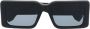 Marcelo Burlon County of Milan Eyewear Maiten zonnebril met vierkant montuur Zwart - Thumbnail 1