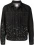 Marcelo Burlon County of Milan Jack met verfprint Zwart - Thumbnail 1