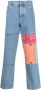 Marcelo Burlon County of Milan Straight jeans Blauw - Thumbnail 1