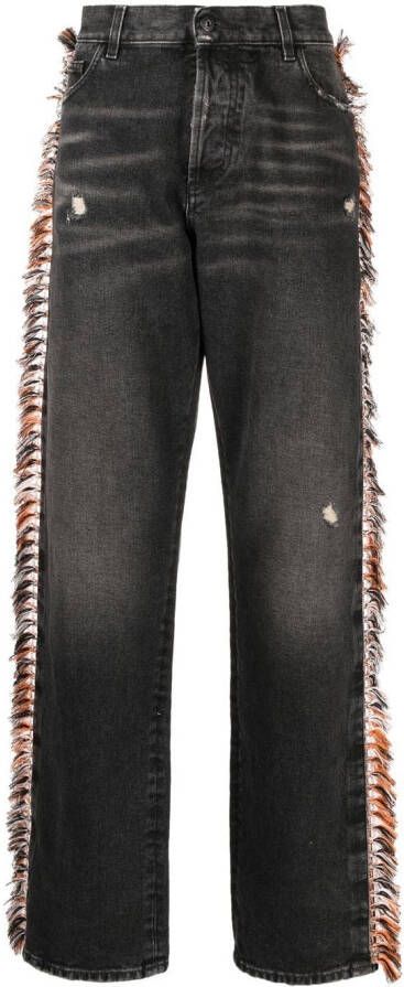 Marcelo Burlon County of Milan Straight jeans Zwart