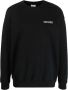 Marcelo Burlon County of Milan Sweater met geborduurd logo Zwart - Thumbnail 1