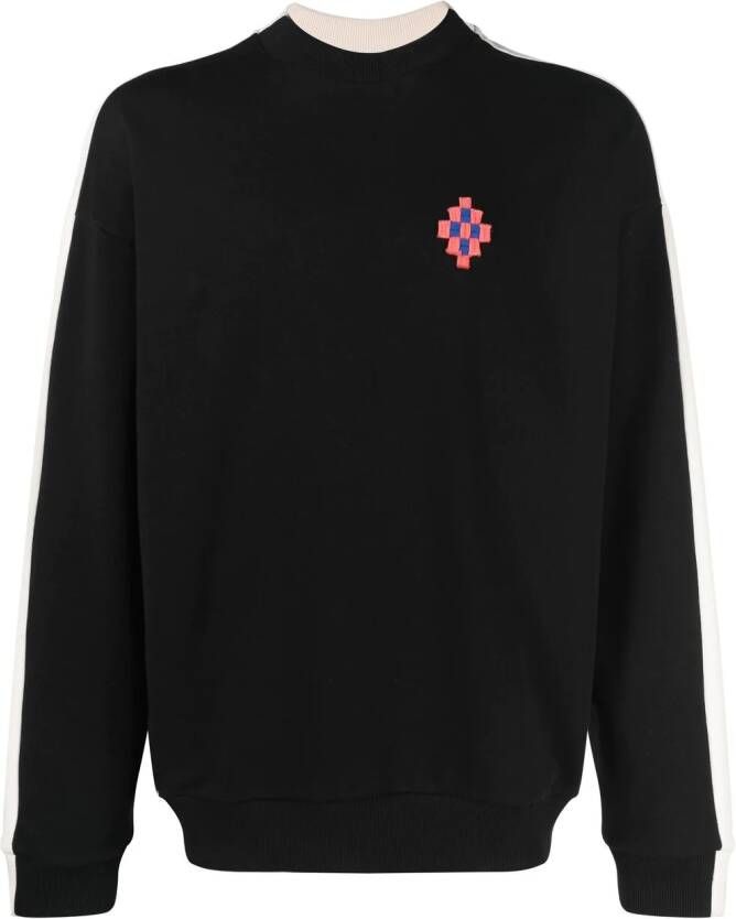 Marcelo Burlon County of Milan Sweater met patch Zwart