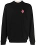 Marcelo Burlon County of Milan Sweater met patch Zwart - Thumbnail 1