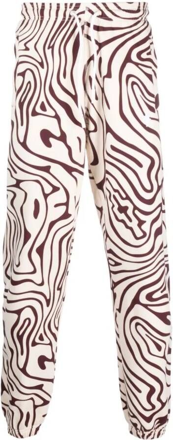 Marcelo Burlon County of Milan Trainingsbroek met tekst Rood