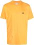 Marcelo Burlon County of Milan T-shirt met geborduurd logo Oranje - Thumbnail 1