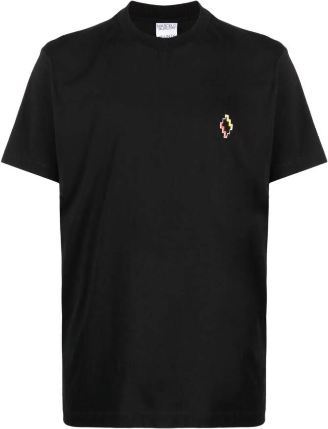 Marcelo Burlon County of Milan T-shirt met logoprint Zwart