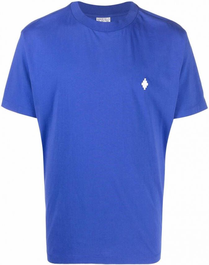 Marcelo Burlon County of Milan T-shirt met print Blauw