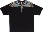 Marcelo Burlon County of Milan T-shirt met vleugelprint Zwart - Thumbnail 1