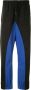 Marcelo Burlon County of Milan Tweekleurige trainingsbroek Zwart - Thumbnail 1
