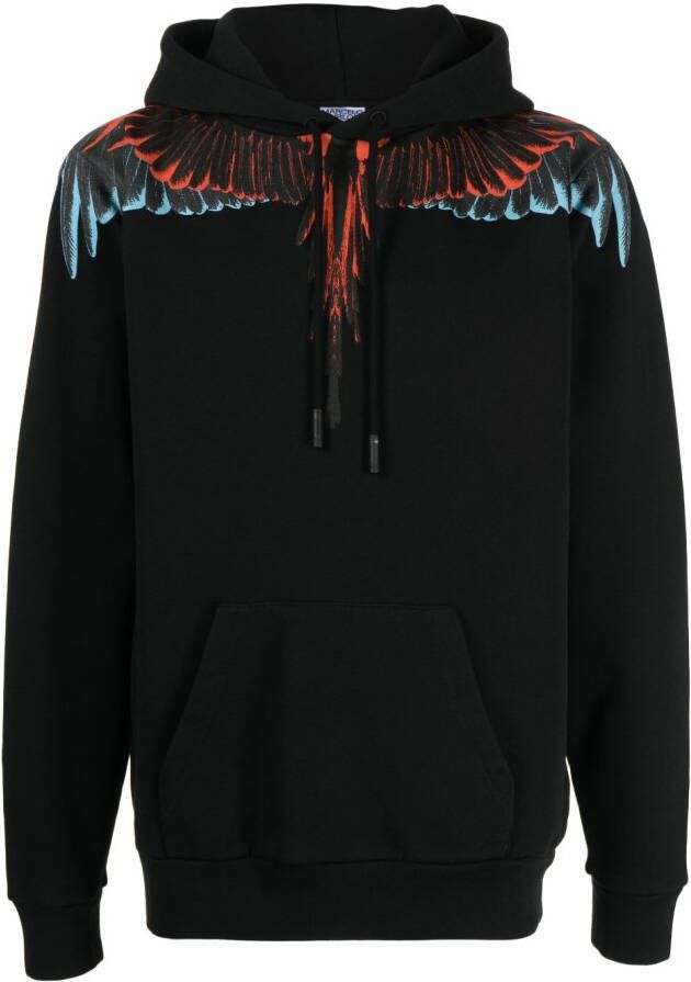 Marcelo Burlon County of Milan Hoodie met lange mouwen Zwart