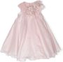 MARCHESA KIDS COUTURE Jurk met bloemapplicatie Roze - Thumbnail 1