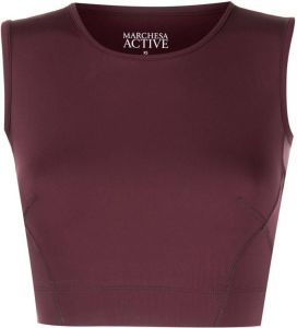 Marchesa Notte Cropped tanktop Rood